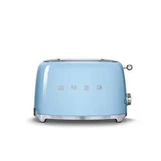 【SMEG】2片式烤麵包機-粉藍色(TSF01PBUS 公司貨)