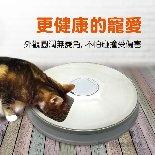 【IDREES 伊德萊斯】智能定時寵物自動餵食器 六格分類 貓狗飼料機 寵物用品(交換禮物)