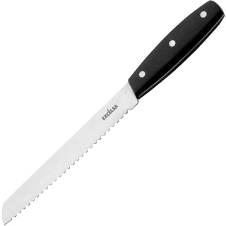 【EXCELSA】Classic不鏽鋼鋸齒麵包刀 20cm(吐司刀 土司刀 麵包刀 鋸齒刀)