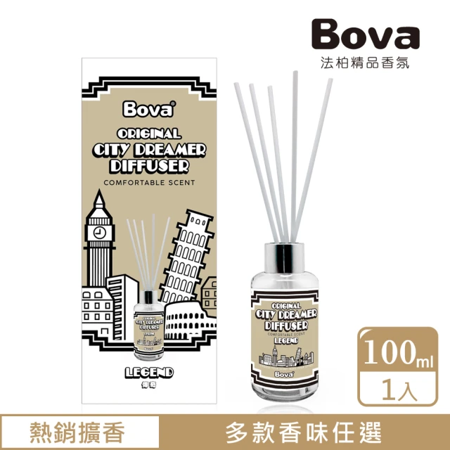 【Bova 法柏精品香氛】城市夢想家擴香瓶100ML(四款香味)