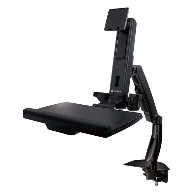 ErgoGrade EGWST10Q 專業壁掛式顯示器支架，適用20吋以下至27吋平面/曲面螢幕，VESA 75x75mm/100x100mm 標準安裝，螢幕承重2~8kg（曲面螢幕限5.5kg），鍵盤托架承重2.5kg。採用鋼/鋁合金/塑膠材質打造，堅固耐用，黑系統一設計。臺灣製造，享3年保固，完美節省桌面空間，提升工作效率。