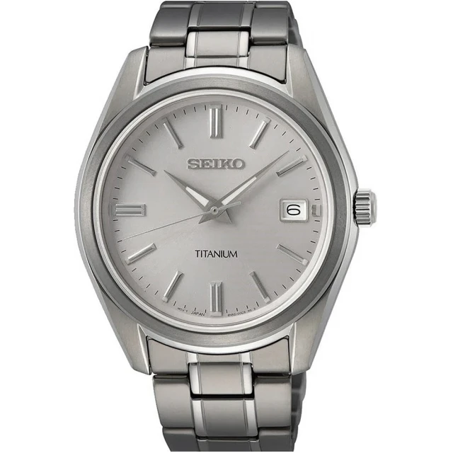 SEIKO 精工 CS系列 鈦金屬輕量時尚男錶-40.5mm 送電風扇 禮物(6N52-00B0S/SUR369P1)