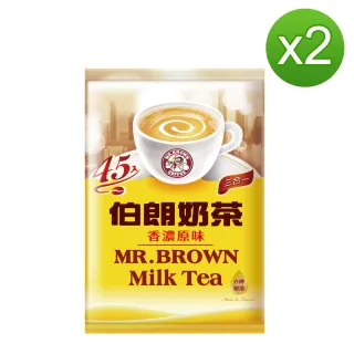 【金車/伯朗】三合一奶茶x2(共90入)
