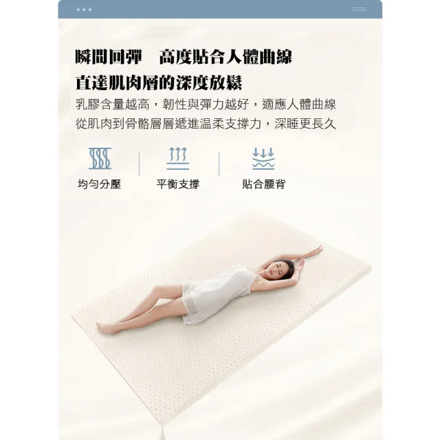 【本木】本木-五星飯店專用 透氣乳膠+記憶膠靜音獨立筒床墊(雙人5尺)