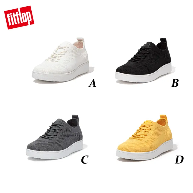 【FitFlop】RALLY TONAL KNIT SNEAKERS 運動風繫帶休閒鞋-女(共4色)