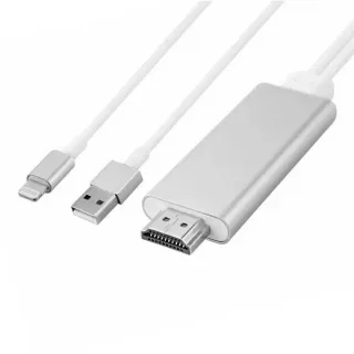 【UniSync】iPhone/iPad lightning轉HDMI高畫質MHL影音轉接線