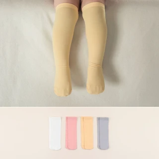 【Happy Prince】韓國製 Aqua Jello果凍色輕薄嬰兒童及膝襪(寶寶襪半統襪長襪)