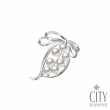 【City Diamond 引雅】925純銀天然珍珠胸針多款選均一價(送給婆婆.媽媽母親節禮物)