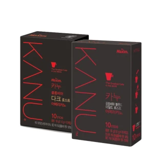 【KANU】美式黑咖啡10T*4盒(輕度烘焙/深度烘焙)