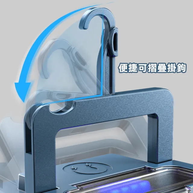 【悅生活】露營燈 照明燈 吊掛磁吸兩用式USB充電風扇燈 54顆LED強光版 二入組(GoTrip微旅行)