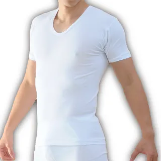 【PROMAN 豪門】3件組速乾棉男U領內衣-大廠出品M1135(透舒肌 /吸排男內衣/保證原廠)