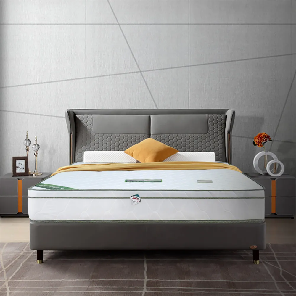 【YUDA 生活美學】軟床墊-3M防潑水 法式柔情三線獨立筒床墊/彈簧床墊/單人加大3.5尺