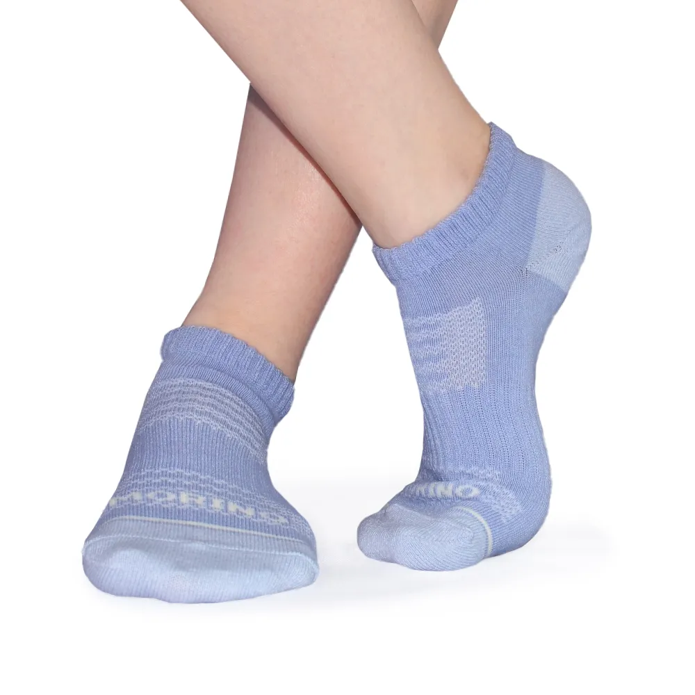 【MORINO】7雙組_MIT抗菌消臭網織透氣足弓船襪- M22-24CM(女襪 運動襪 船型襪)
