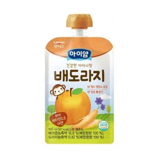 【韓國 ILDONG FOODIS 日東】桔梗梨果汁100ml(寶寶果汁)