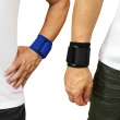 【菁炭元素】可調式扣環透氣舒適運動護腕(2件組)