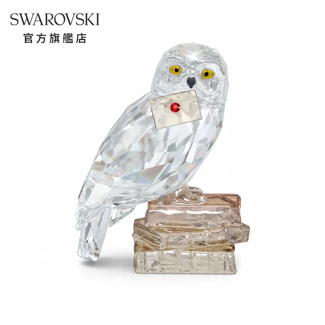 【SWAROVSKI 官方直營】HARRY POTTER HEDWIG 精美擺飾 交換禮物(Harry Potter)