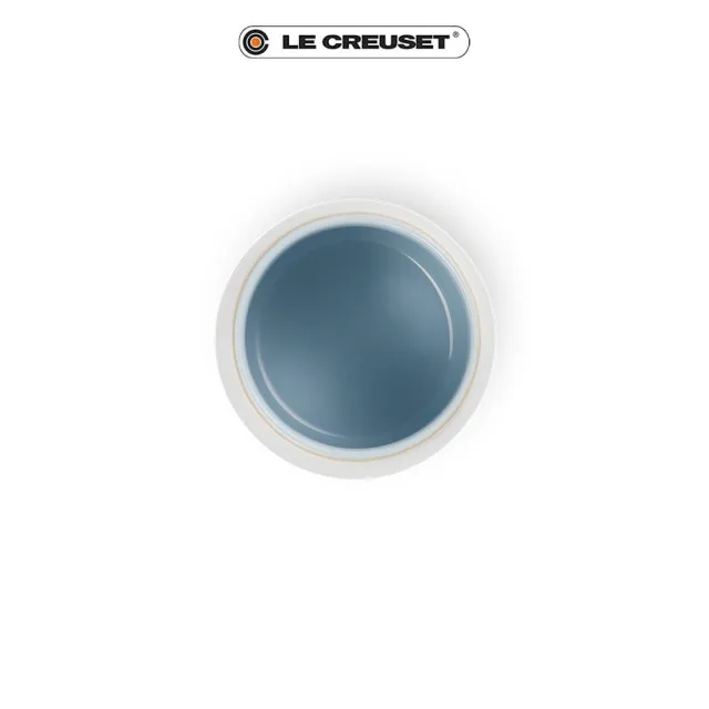 【Le Creuset】瓷器花蕾系列馬克杯250ml(棉花白/海岸藍)