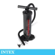 【INTEX】雙向手壓打氣筒-附4個氣嘴帶球針 高48cm(68615)