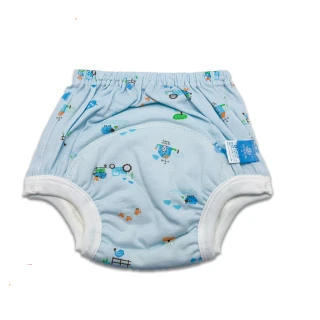 【JB Design】嬰幼兒學步尿褲-動物小伙伴-藍(學步尿褲  學習褲)
