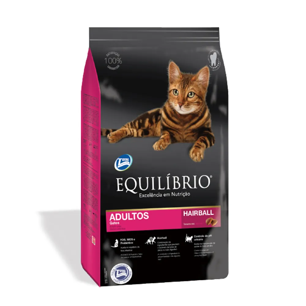 【EQUILIBRIO尊爵】成貓化毛機能天然糧-1.5kg(TOTAL / EQ / 飼料)