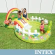 【INTEX】彩虹花園戲水池/滑水道290x180x104cm-450L適用2歲+(57154NP)