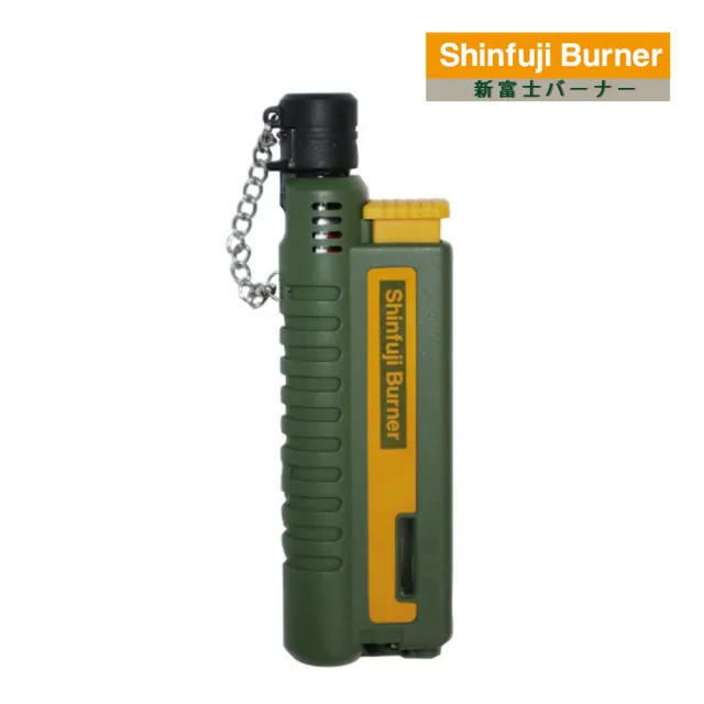 【SHINFUJI 新富士】伸縮小型瓦斯噴槍-綠 附防塵蓋(KB-411C)