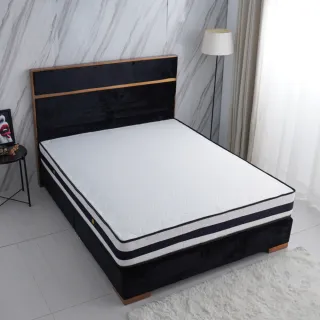 【YUDA 生活美學】超級床墊 25mm乳膠+加厚30mm舒柔表布  經典款  5尺雙人 獨立筒床墊/彈簧床墊