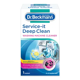 【Dr.Beckmann 貝克曼博士】德國原裝進口洗衣機殺菌清潔劑250g(消除異味/除菌/清潔)