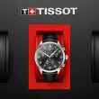 【TISSOT 天梭 官方授權】CHRONO XL 韻馳系列 三眼計時腕錶 / 45mm 母親節 禮物(T1166171605700)