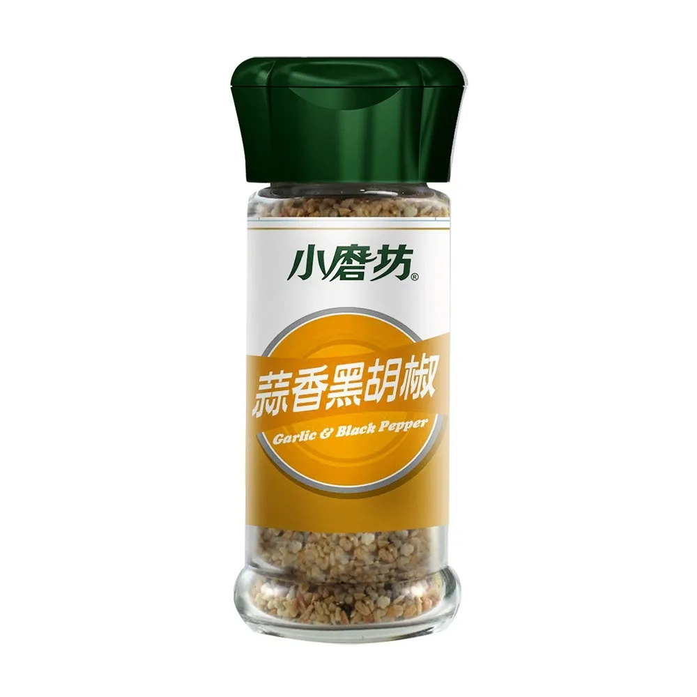 【小磨坊】蒜香黑胡椒32g