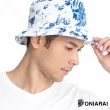 【BLUE WAY】男款 女款 藍摺繪 滿版 印花 漁夫帽- 鬼洗