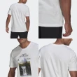 【adidas 愛迪達】T恤 Athletics Graphic T 男款 圓領 棉質 風景畫 基本版型 白 多色(GN6851)