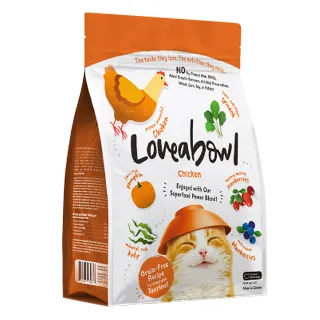 【Loveabowl囍碗】無穀天然糧-全齡貓-雞肉4.1kg
