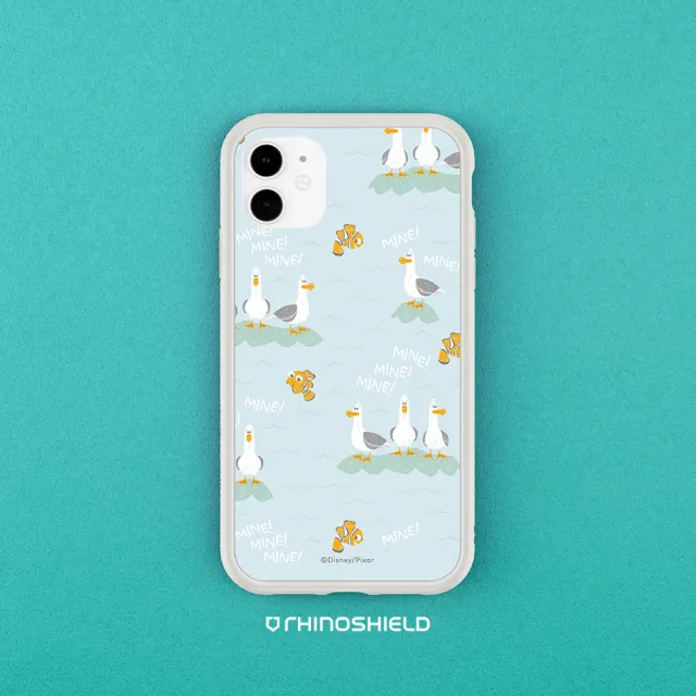 【RHINOSHIELD 犀牛盾】iPhone 11/11 Pro系列 Mod NX邊框背蓋手機殼/海底總動員-海平面派對(迪士尼)
