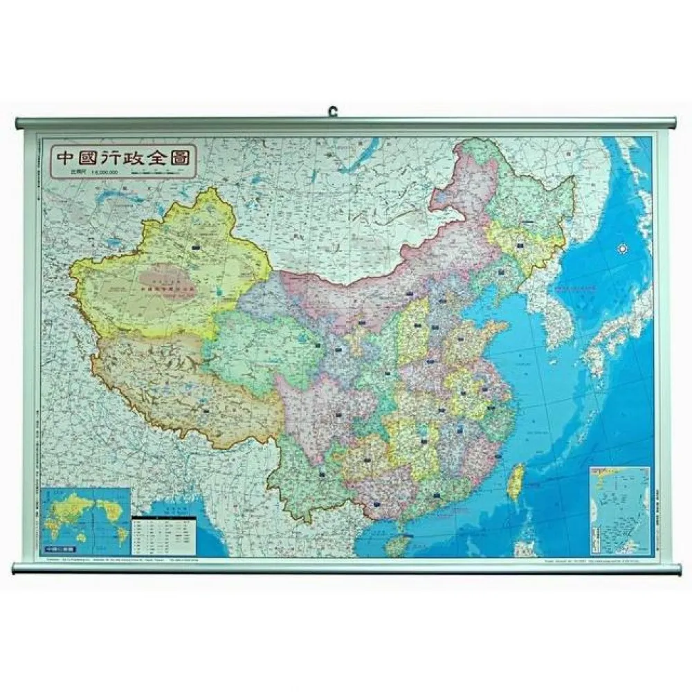 中國行政全圖   （防水鋁掛 ）