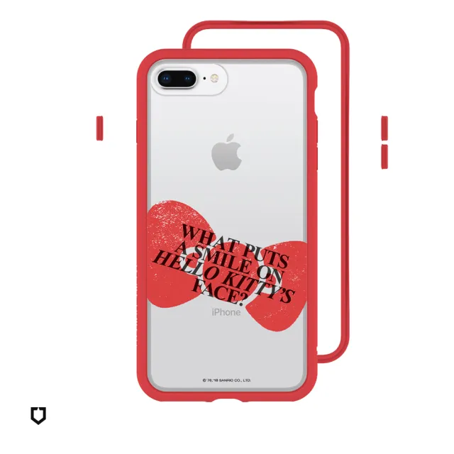 【RHINOSHIELD 犀牛盾】iPhone 7/8 Plus Mod NX邊框背蓋殼/Hello Kitty的蝴蝶結(Hello Kitty手機殼)