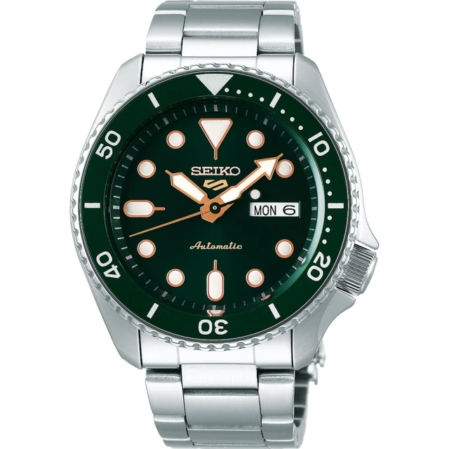 SEIKO 精工 5 Sports 系列機械不鏽鋼錶42.5mm(SRPD63K1)