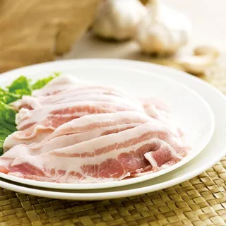 【天和鮮物】厚呷豬-五花火鍋肉片16包(300g/包)