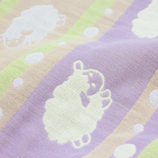 【hipopipo 小西波】和彩五層紗有機棉空氣毯(毯子)