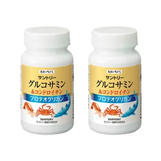 【Suntory 三得利】固力伸 葡萄糖胺+鯊魚軟骨2罐(共360錠)