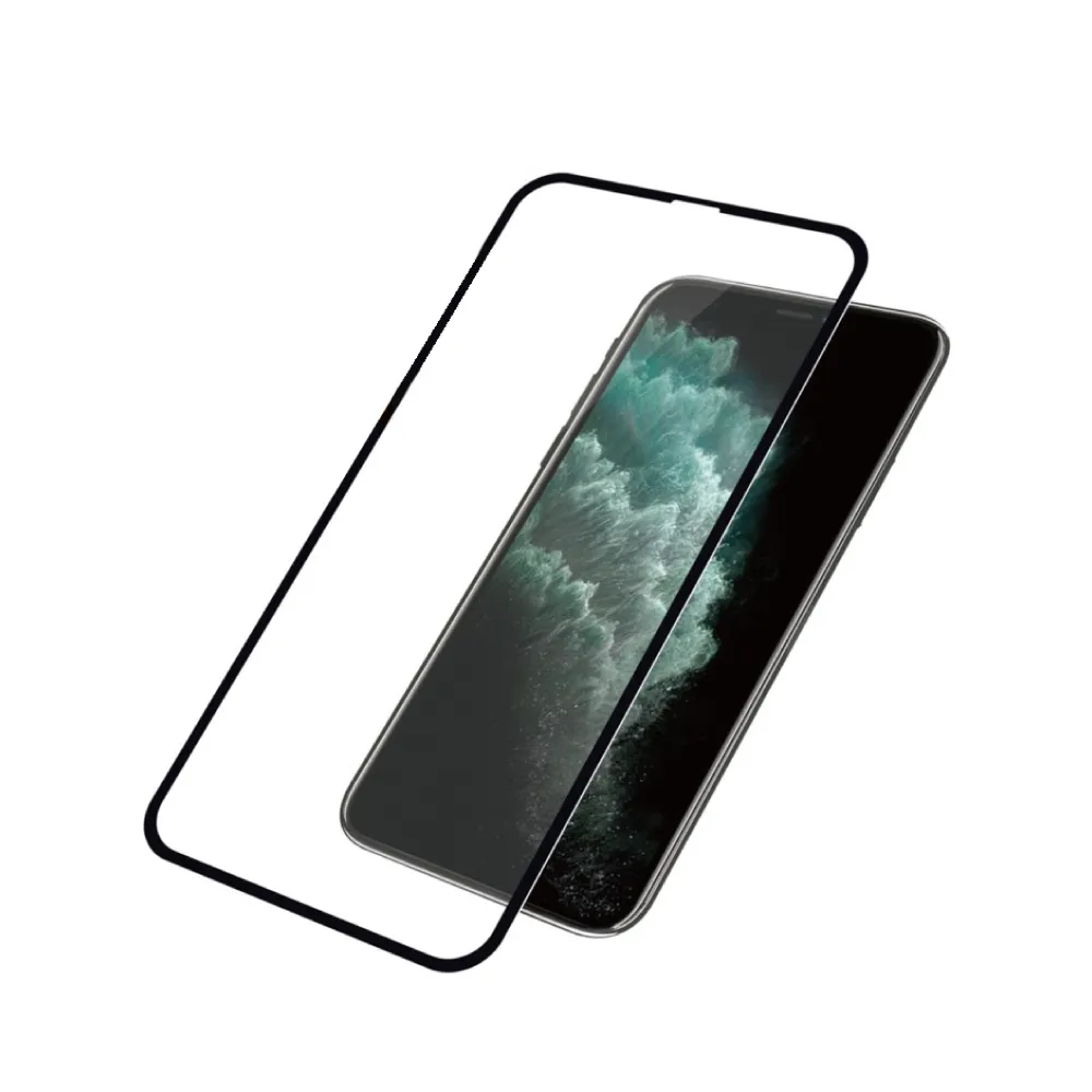 【PanzerGlass】iPhone 11 Pro Max 6.5吋 2.5D耐衝擊高透鋼化玻璃保護貼(黑)
