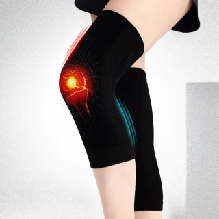 【GIAT】1雙組-石墨烯遠紅外線男女適用彈力護膝套(台灣製MIT)