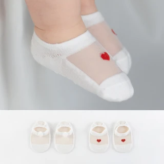 【Happy Prince】韓國製 Seeley ice半透明輕薄嬰兒童短襪2入組(寶寶襪)