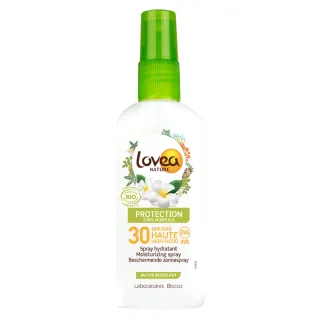 【leskarites 乳油木之家】Lovea Nature大溪地花BiO防曬保溼噴霧SPF30 100ml(法國原裝進口/官方直營)