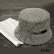 【Juniper 朱尼博】MIT秋冬保暖英式風情漁夫帽 TJW1002(帽子/遮陽帽/遮臉盆帽)