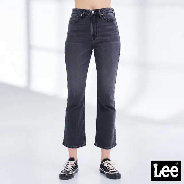 【Lee】出清品-女裝 牛仔褲 / 426 高腰修身喇叭 深灰洗水 / 101+ 系列(LL210297169)
