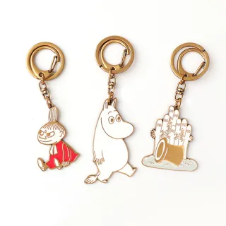 【Moomin】嚕嚕米金屬鑰匙圈(鑰匙圈 姆明 嚕嚕米 吊飾 小美 樹精)