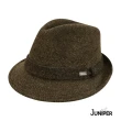 【Juniper 朱尼博】MIT羊毛混紡經典紳士定型帽 TJW1003(紳士帽/爵士帽/禮帽)