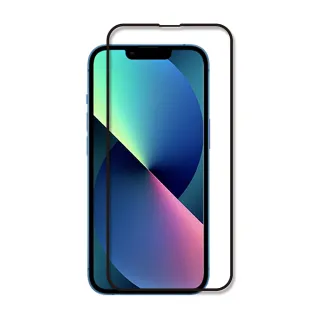 【RedMoon】APPLE iPhone 13 mini 5.4吋 9H高鋁玻璃保貼 2.5D滿版螢幕貼(i13mini)