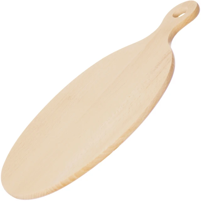 【EXCELSA】Realwood槳型櫸木砧板 橢34cm(輕食盤 點心盤)